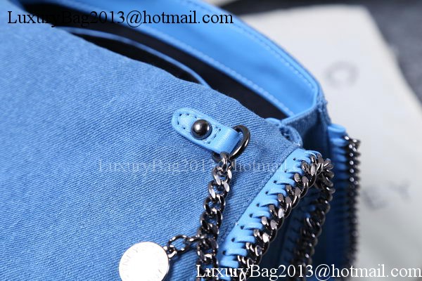 Stella McCartney Denim Cross Body Bag SM829 Blue