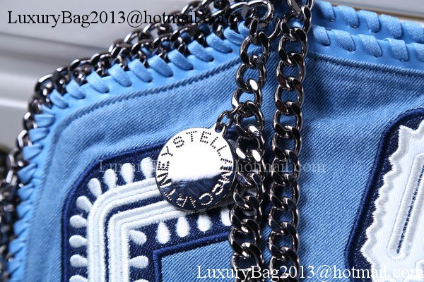 Stella McCartney Denim Tote Bag SM809 Blue