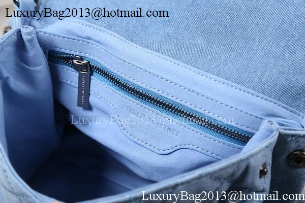 Stella McCartney QUilted Denim Cross Body Bags SMC016 Blue