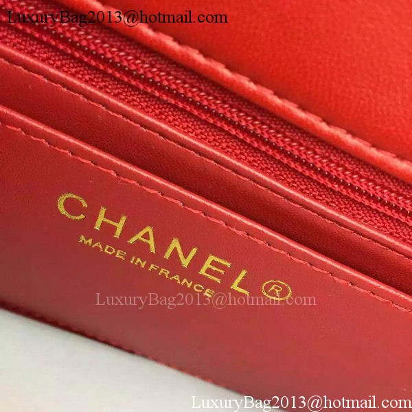 Chanel 2.55 Series Double Flap Bag Burgundy Original Patent Leather CF7024 Gold