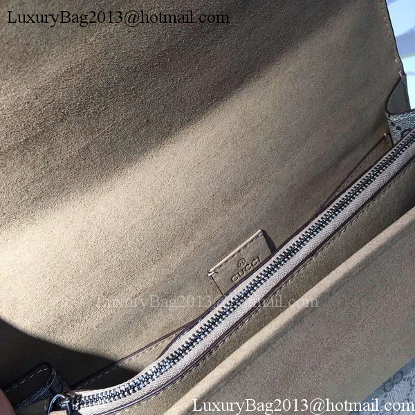 Gucci Dionysus Blooms Medium Shoulder Bag 421970 Brown