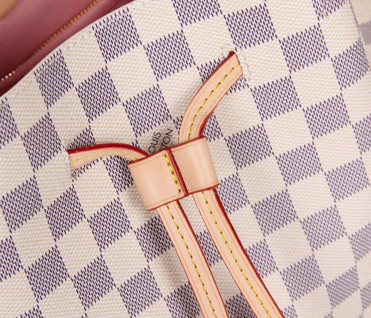 Louis Vuitton Damier Azur Canvas Shoulder Bag 41579 