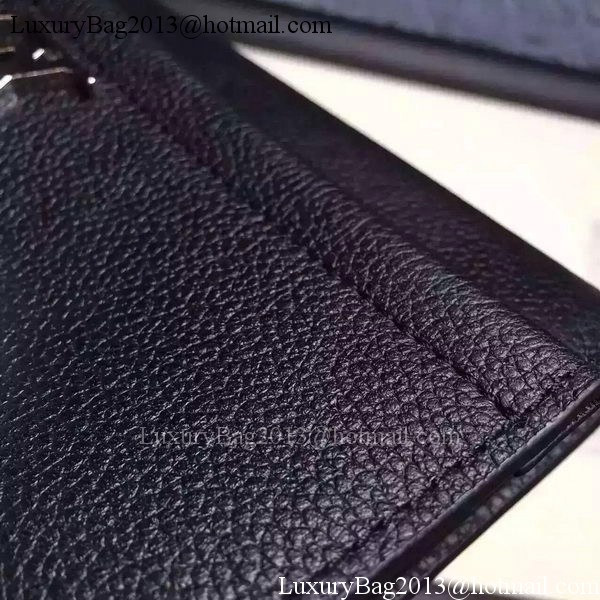 Louis Vuitton LOCKME II Wallet M62350 Black