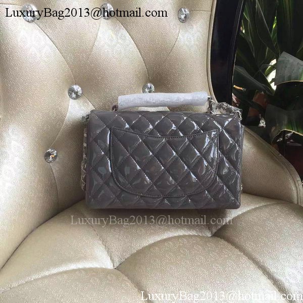 Chanel mini Classic Flap Bag Original Patent A1116 Grey