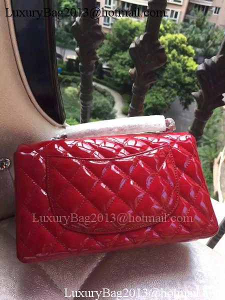 Chanel mini Classic Flap Bag Original Patent A1116 Red