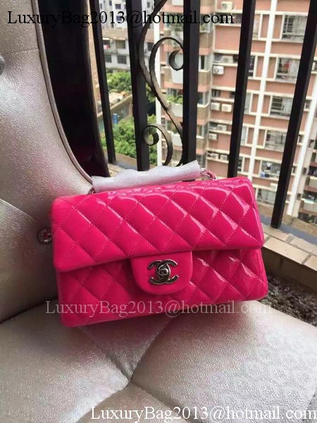 Chanel mini Classic Flap Bag Original Patent A1116 Rose