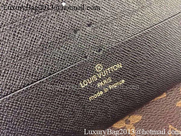 Louis Vuitton Monogram Canvas Felicie Chain Wallet M61276 Black