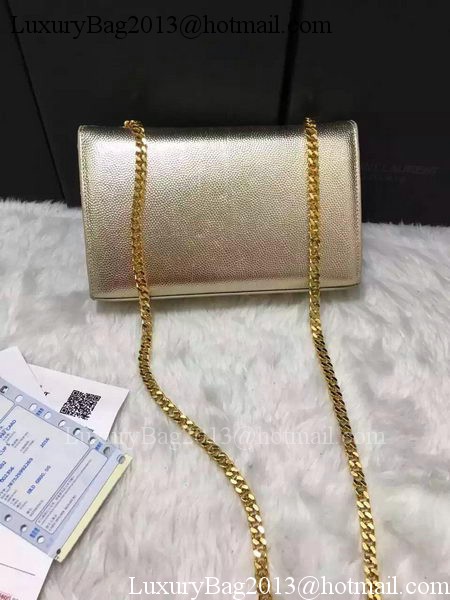 Yves Saint Laurent Cross-body Shoulder Bag Y9014 Gold