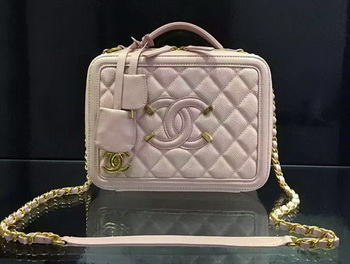 Chanel Shoulder Bag Original Calfskin Leather CHA6678 Pink