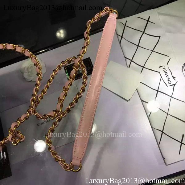 Chanel Shoulder Bag Original Calfskin Leather CHA6678 Pink Chanel Shoulder Bag Original Calfskin Leather CHA6678 Pink