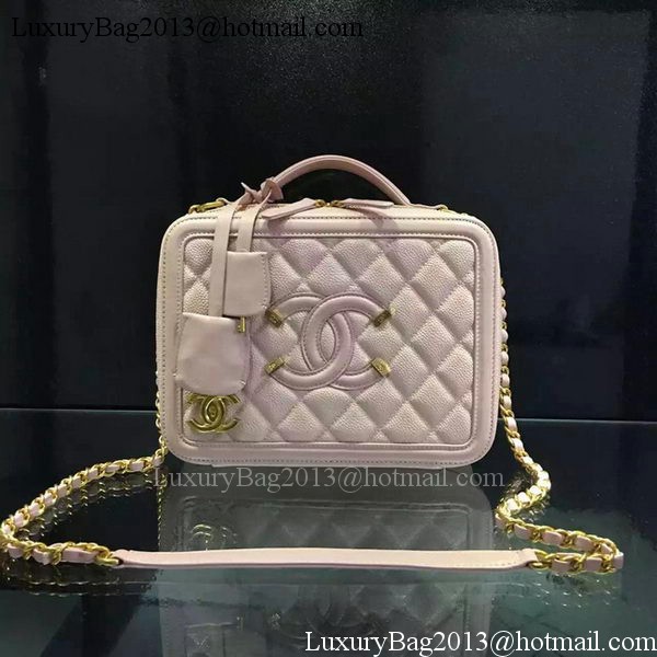 Chanel Shoulder Bag Original Calfskin Leather CHA6678 Pink Chanel Shoulder Bag Original Calfskin Leather CHA6678 Pink