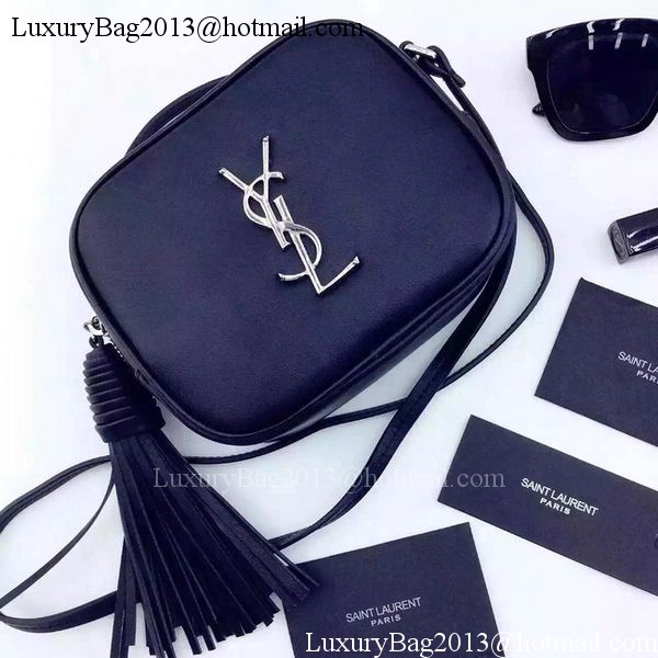 Yves Saint Laurent Monogram Blogger Bag Y16SS Black