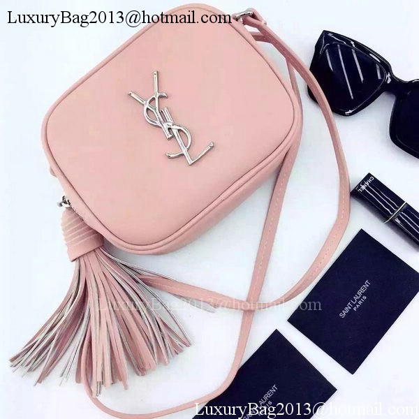 Yves Saint Laurent Monogram Blogger Bag Y16SS Pink