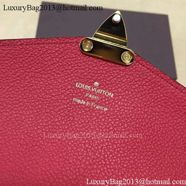 Louis Vuitton Monogram Canvas PALLAS WALLET M58413 Red
