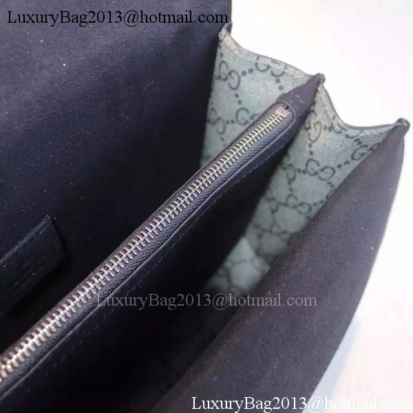 Gucci 400249 Black Dionysus GG Supreme Canvas Shoulder Bag