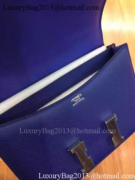 Hermes Constance Bag Calfskin Leather H9999 Blue