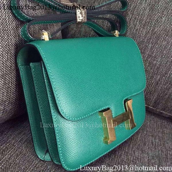 Hermes Constance Bag Calfskin Leather H9999 Green