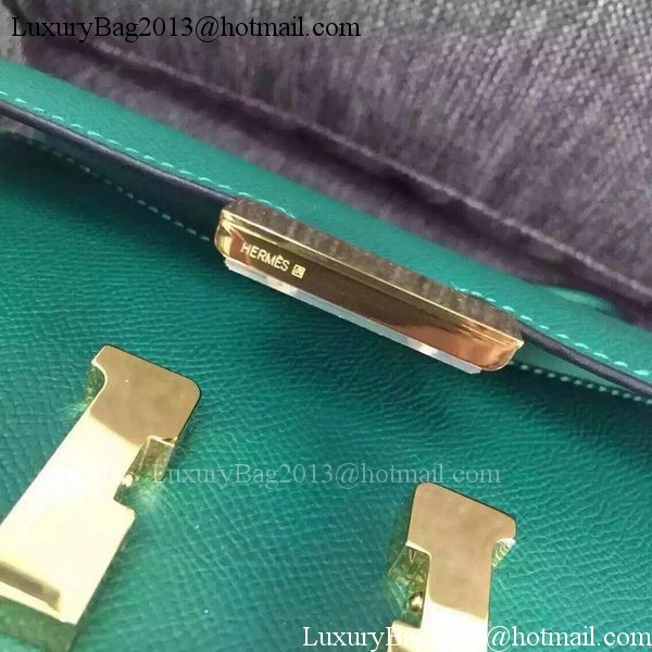 Hermes Constance Bag Calfskin Leather H9999 Green