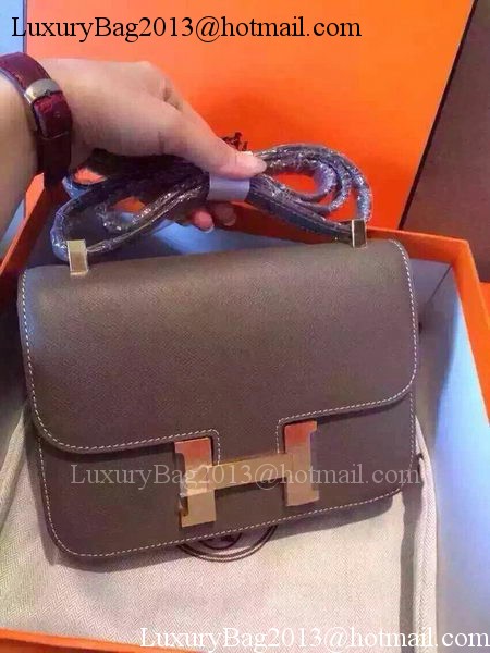 Hermes Constance Bag Calfskin Leather H9999 Grey