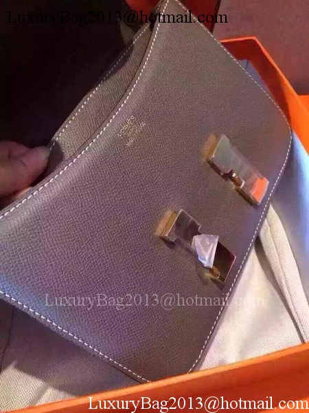 Hermes Constance Bag Calfskin Leather H9999 Grey