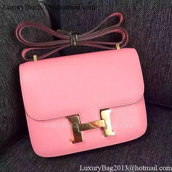 Hermes Constance Bag Calfskin Leather H9999 Pink