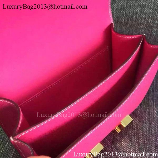 Hermes Constance Bag Calfskin Leather H9999 Rose