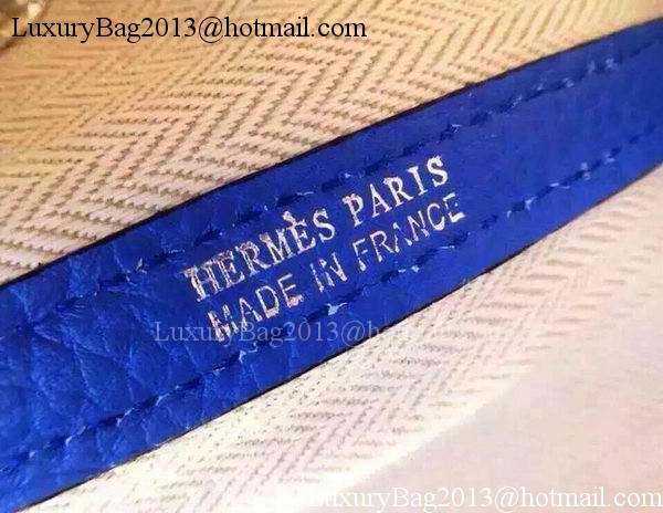 Hermes Garden Party 36cm Tote Bags Canvas HGP1927 Blue