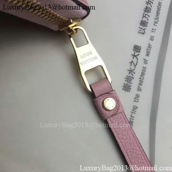 Louis Vuitton Monogram Empreinte ZIPPY WALLET M60571 Pink