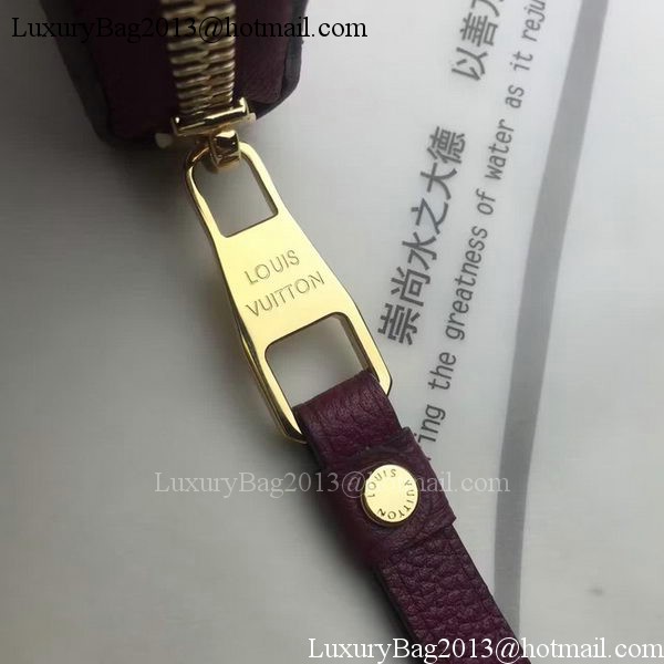 Louis Vuitton Monogram Empreinte ZIPPY WALLET M60571 Purple