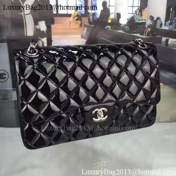 Chanel Classic Flap Bag Original Patent Leather CHA7212 Black