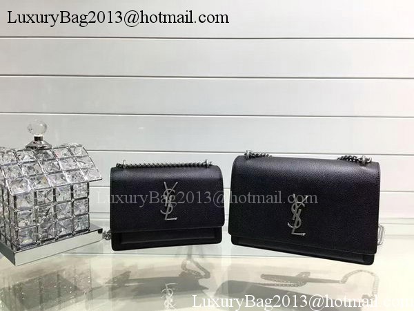 Yves Saint Laurent Cross-body Shoulder Bag Y13927 Black
