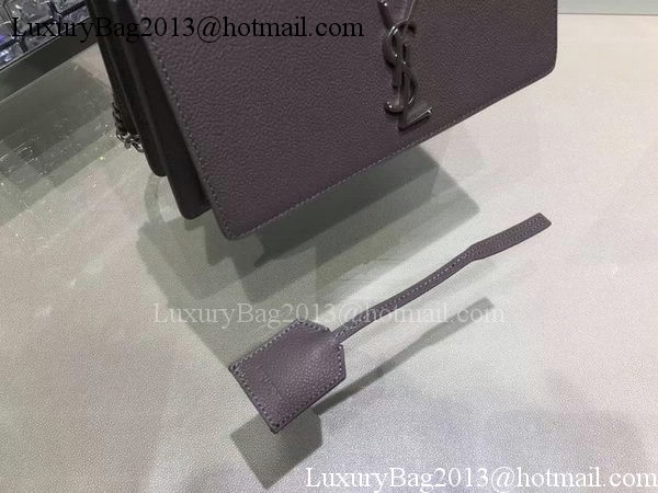 Yves Saint Laurent Cross-body Shoulder Bag Y13928 Grey