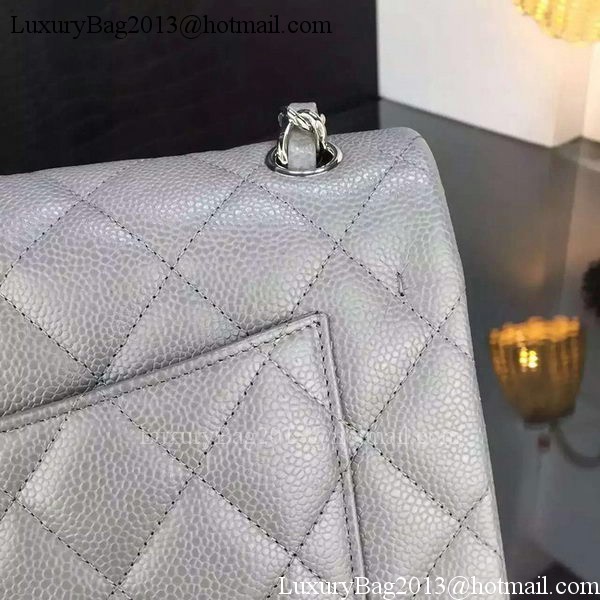Chanel Classic Flap Bag Original Cannage Patterns A1119 Grey
