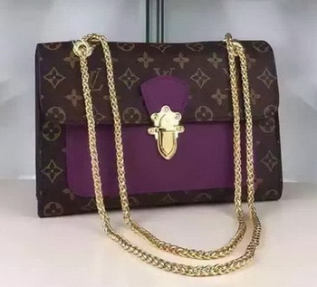Louis Vuitton Monogram Canvas PALLAS CHAIN Bag M41731 Purple