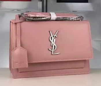 Yves Saint Laurent Cross-body Shoulder Bag Y8816 Pink