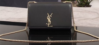 Yves Saint Laurent Monogramme Cross-body Shoulder Bag 1311228 Black