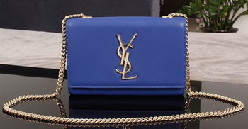 Yves Saint Laurent Monogramme Cross-body Shoulder Bag 1311228 Blue