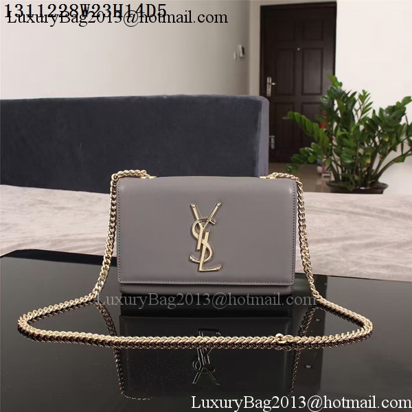 Yves Saint Laurent Monogramme Cross-body Shoulder Bag 1311228 Grey