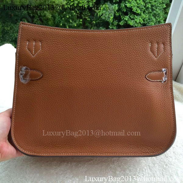 Hermes Jypsiere 31CM Shoulder Bag Calfskin Leather H0880 Wheat