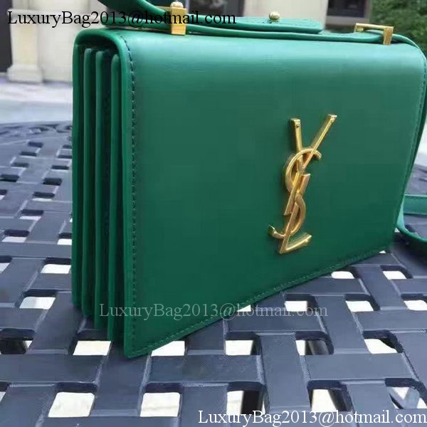 Yves Saint Laurent Cross-body Shoulder Bag Y26605 Green