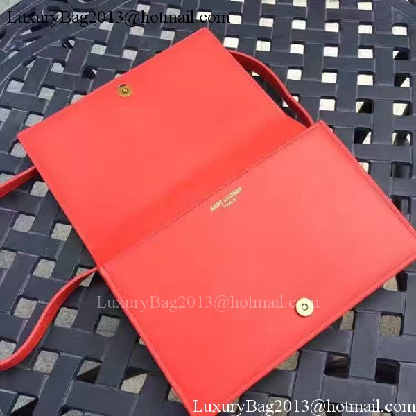 Yves Saint Laurent Cross-body Shoulder Bag Y26605 Red