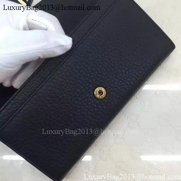 Gucci GG Marmont Continental Wallet 400586 Black