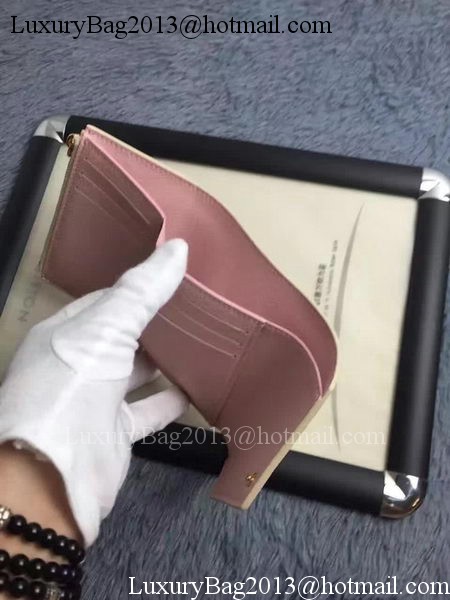 Louis Vuitton Damier Azur Canvas VICTORINE WALLET N58114 Pink