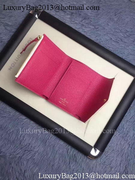 Louis Vuitton Damier Azur Canvas VICTORINE WALLET N58114 Red