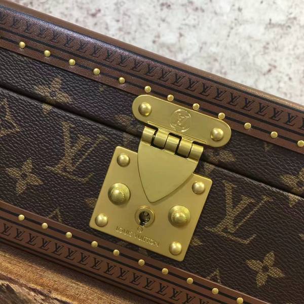 Louis Vuitton Monogram Canvas Watches Box 40664 Red