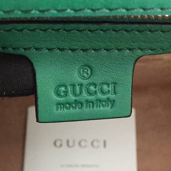 Gucci Padlock Series Gucci Signature Shoulder Bag 409486 Green