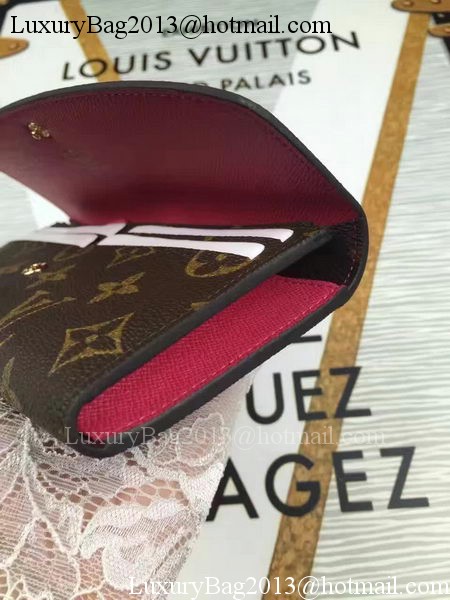 Louis Vuitton Monogram Canvas Emilie Wallet M60696 Rose Louis Vuitton Monogram Canvas Emilie Wallet M60696 Rose