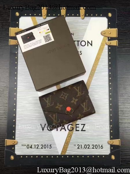 Louis Vuitton Monogram Canvas Victorine Wallet M62360 Orange