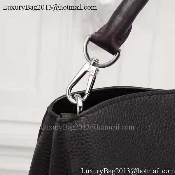 Louis Vuitton Calfskin Leather Babylone PM M50031 Black