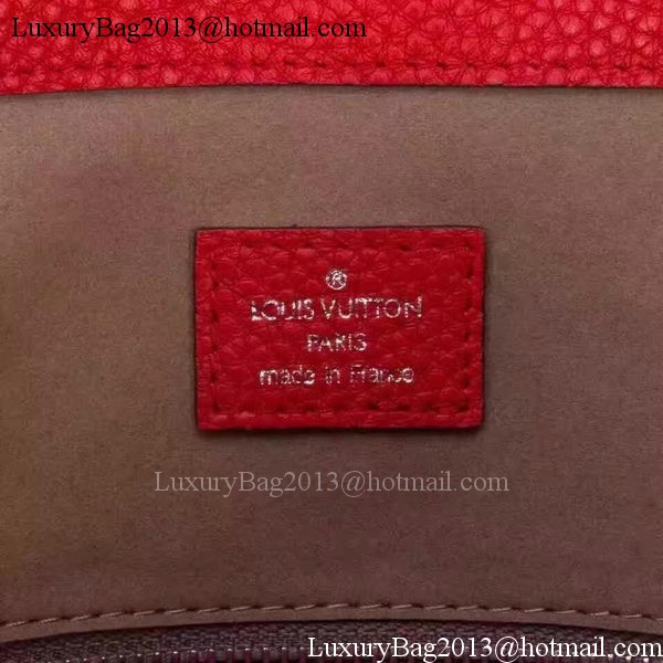 Louis Vuitton Calfskin Leather Babylone PM M50031 Red